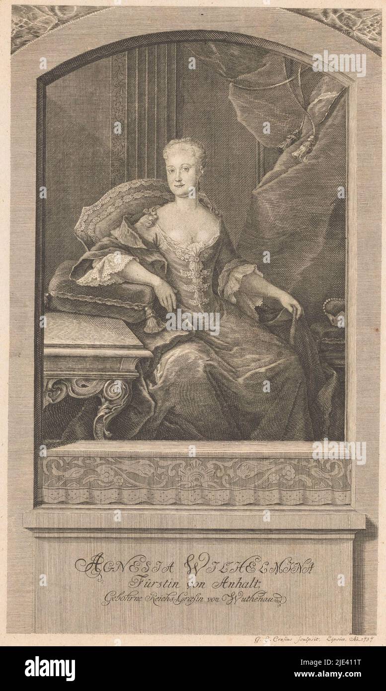 Agnes wilhelmine fustin von anhalt Banque d'image et photos Alamy