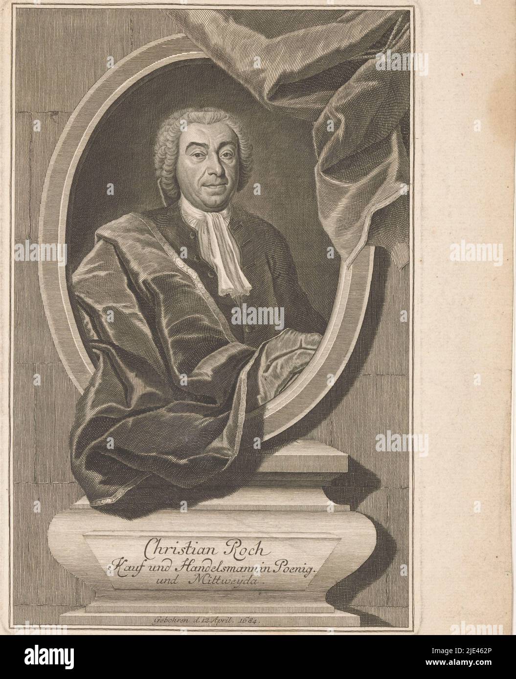 Johann martin bernigeroth gravure Banque de photographies et d’images à ...