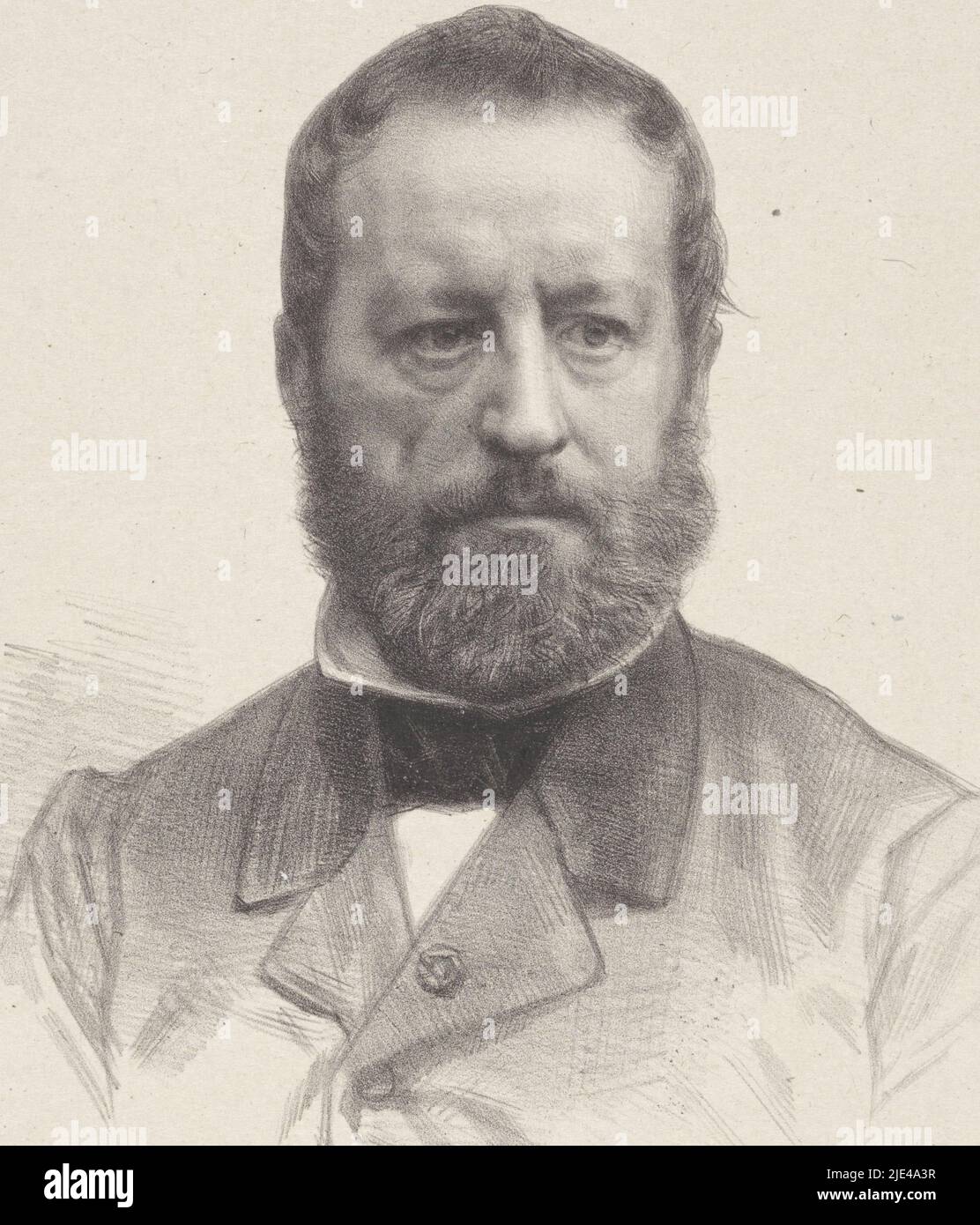 Portrait de l'artiste Wouter Verschuur, août Allebé, après anonyme, en 1875 ou avant, sous le portrait la signature de la personne représentée., Imprimeur: August Allebé, (signé par l'artiste), anonyme, (mentionné sur l'objet), imprimeur: Samuel Lankhout, (Mentionné sur l'objet), imprimeur: Amsterdam, imprimeur: La Haye, éditeur: La Haye, en 1875 ou avant, papier, h 278 mm × l 226 mm Banque D'Images Portrait de l'artiste Wouter Verschuur, août Allebé, après anonyme, en 1875 ou avant, sous le portrait la signature de la personne représentée., Imprimeur: August Allebé, (signé par l'artiste), anonyme, (mentionné sur l'objet), imprimeur: Samuel Lankhout, (Mentionné sur l'objet), imprimeur: Amsterdam, imprimeur: La Haye, éditeur: La Haye, en 1875 ou avant, papier, h 278 mm × l 226 mm Banque D'Images