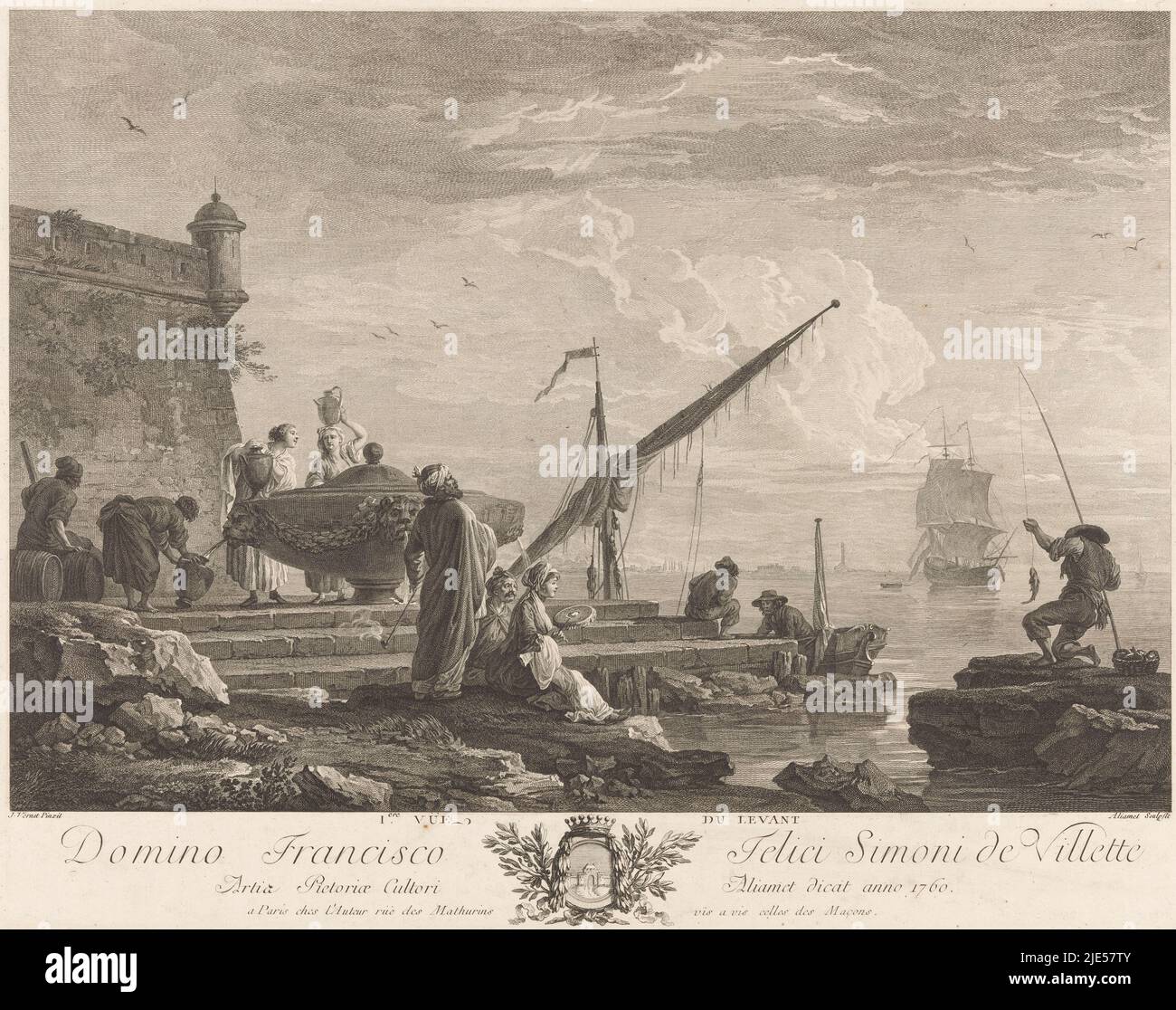 Levant 1ere vue du levant Banque de photographies et d’images à haute