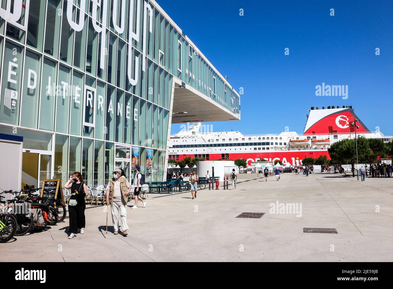 Grotte COSQUER (réplique) Banque D'Images