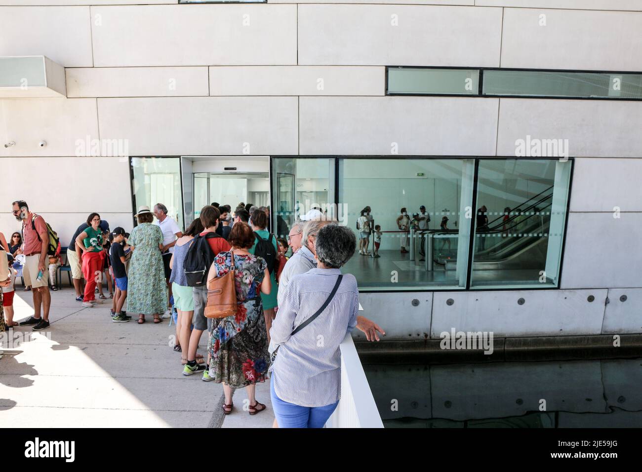 Grotte COSQUER (réplique) Banque D'Images