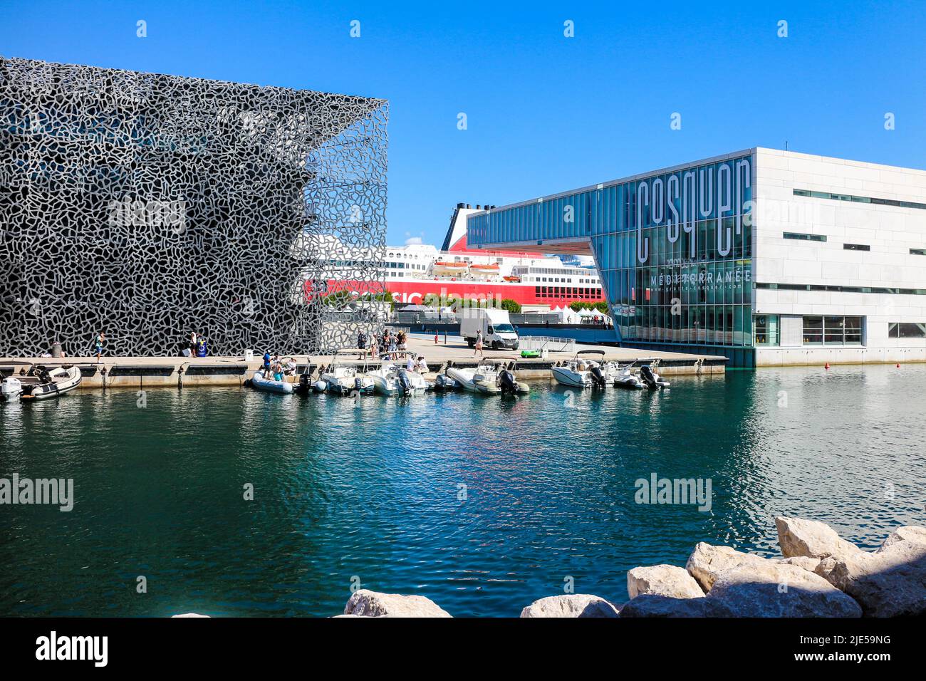 Grotte COSQUER (réplique) Banque D'Images