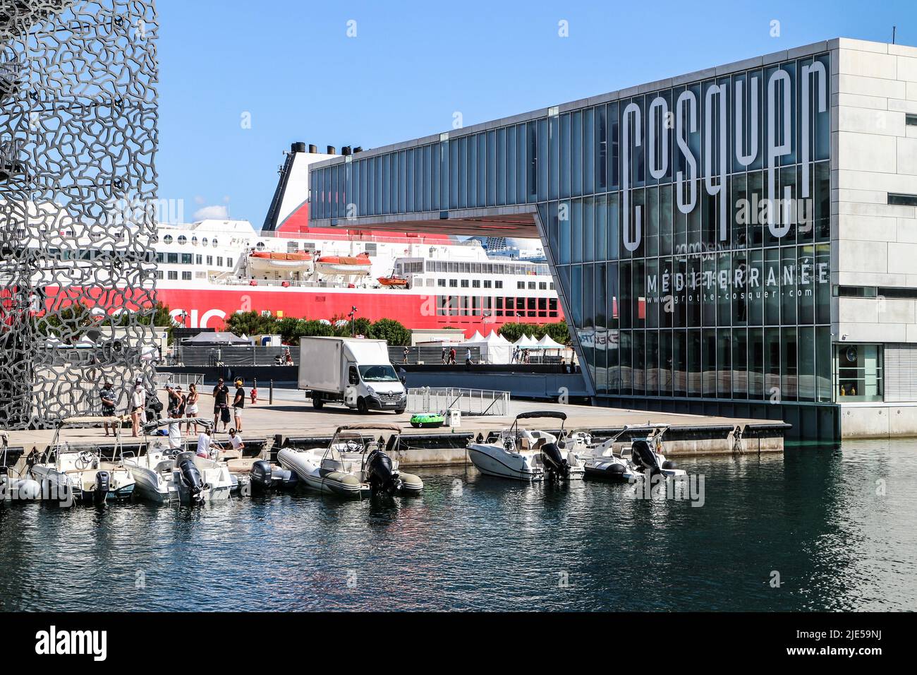 Grotte COSQUER (réplique) Banque D'Images
