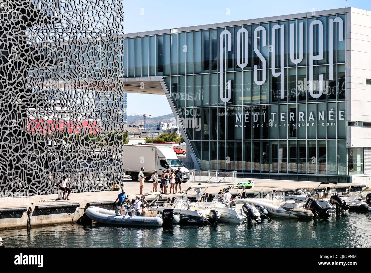 Grotte COSQUER (réplique) Banque D'Images