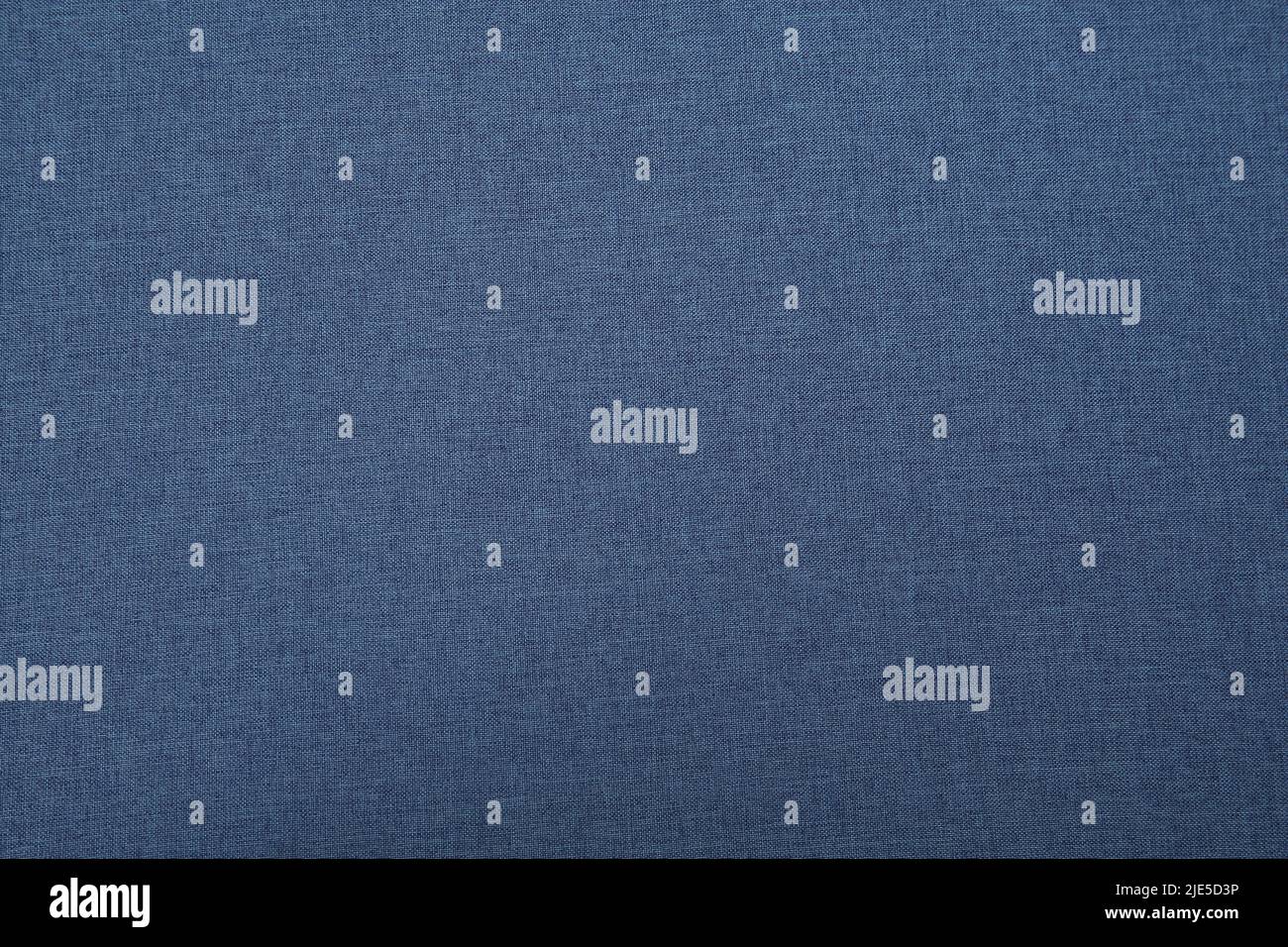Tissus en coton bleu Banque D'Images