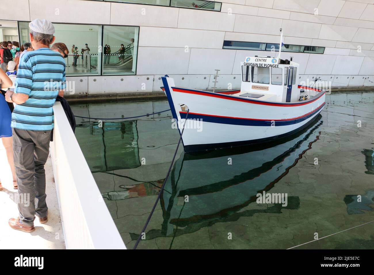 Grotte COSQUER (réplique) Banque D'Images
