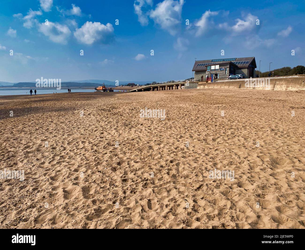 Exmouth front de mer à Devon Banque D'Images