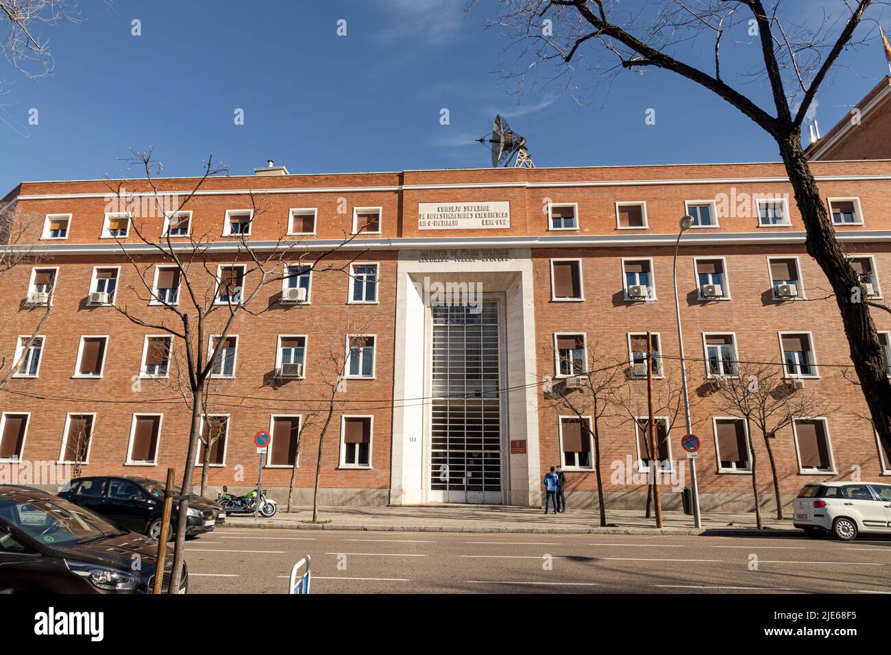 Madrid, Espagne. Institut de physique appliquée Leonardo Torres Quevedo du CSIC (Conseil national espagnol de la recherche) Banque D'Images