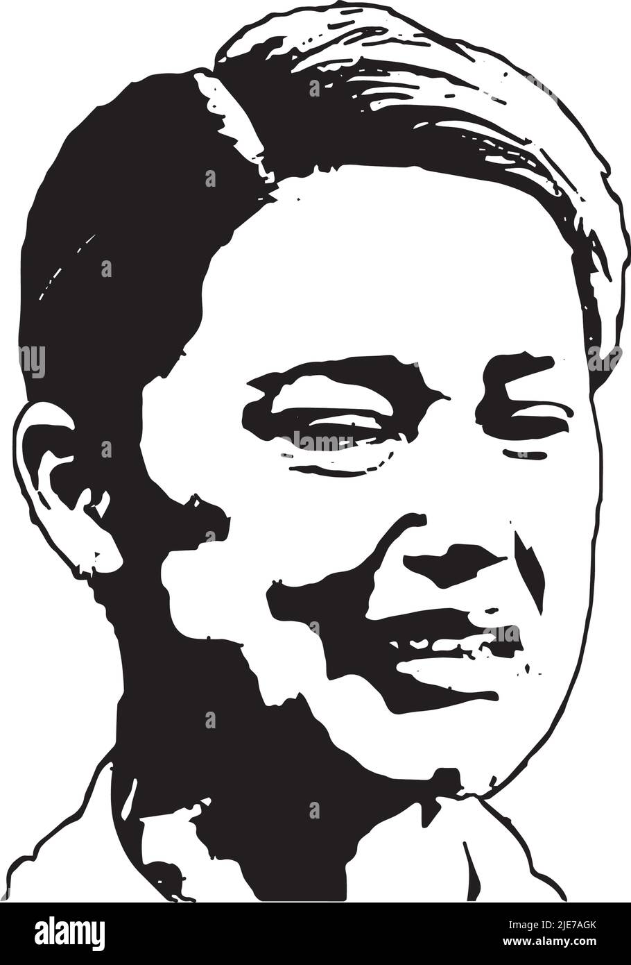 T-shirt ou logo imprimé de la tasse en noir et blanc et en pleurs ambrés. Illustration de Vecteur