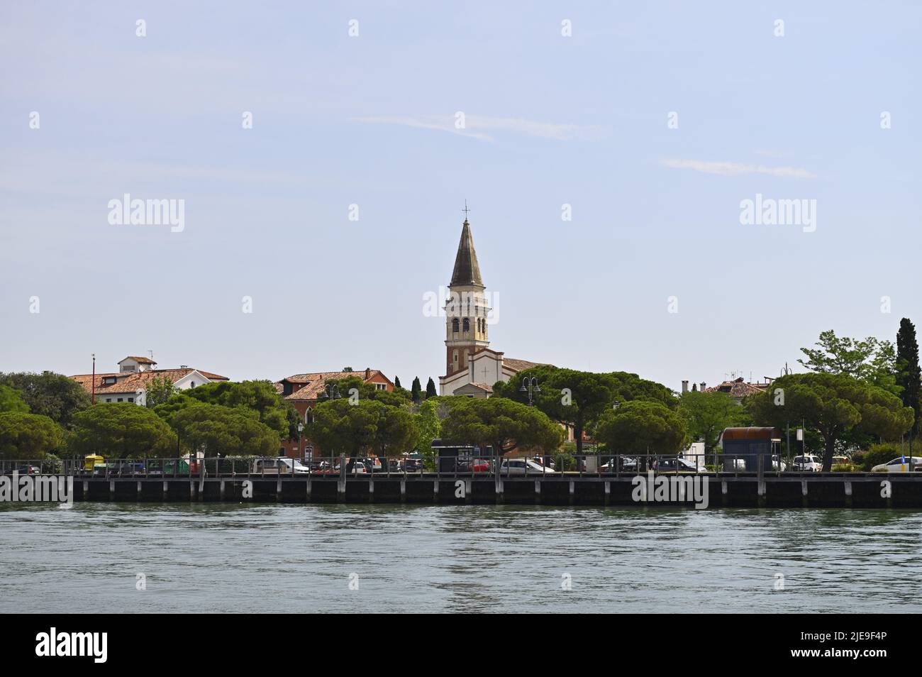 Venise, Italie. 17 juin 2022. Entrée à la lagune de Venise Banque D'Images