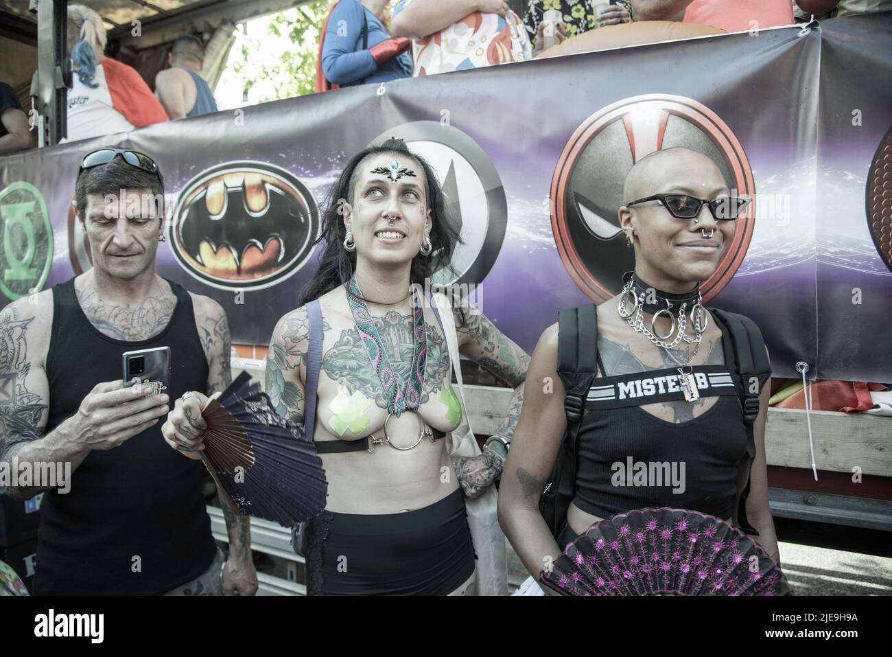 Barcelone 25/06/2022 dia del orgullo gay gay gay Pride barcelona 2022 Banque D'Images