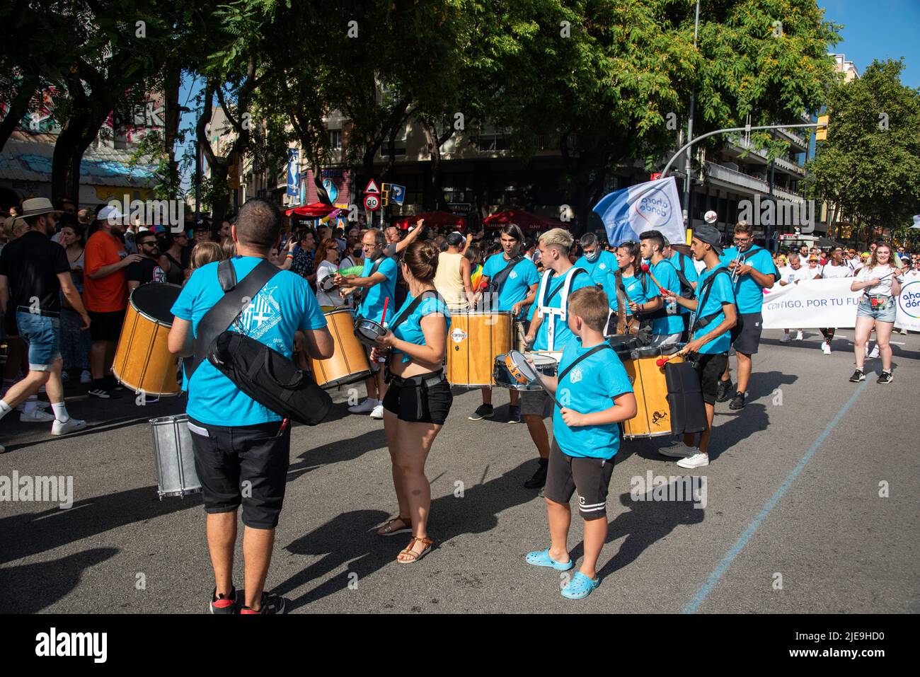 Barcelone 25/06/2022 dia del orgullo gay gay gay Pride barcelona 2022 Banque D'Images