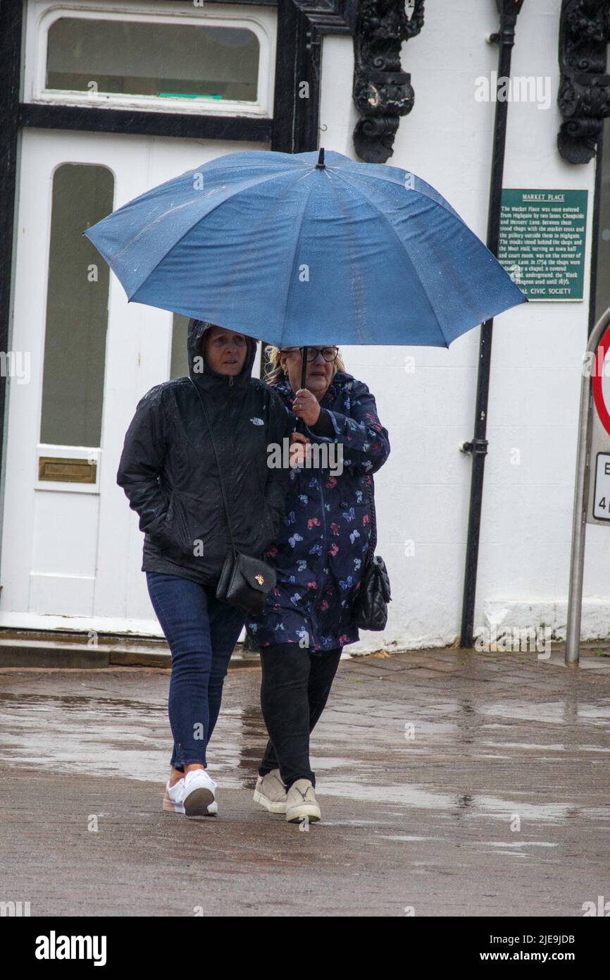 Kendal Cumbria, Royaume-Uni. 26th juin 2022. L'été britannique continue comme les pauses météorologiques à Cumbria crédit: PN News/Alay Live News Banque D'Images