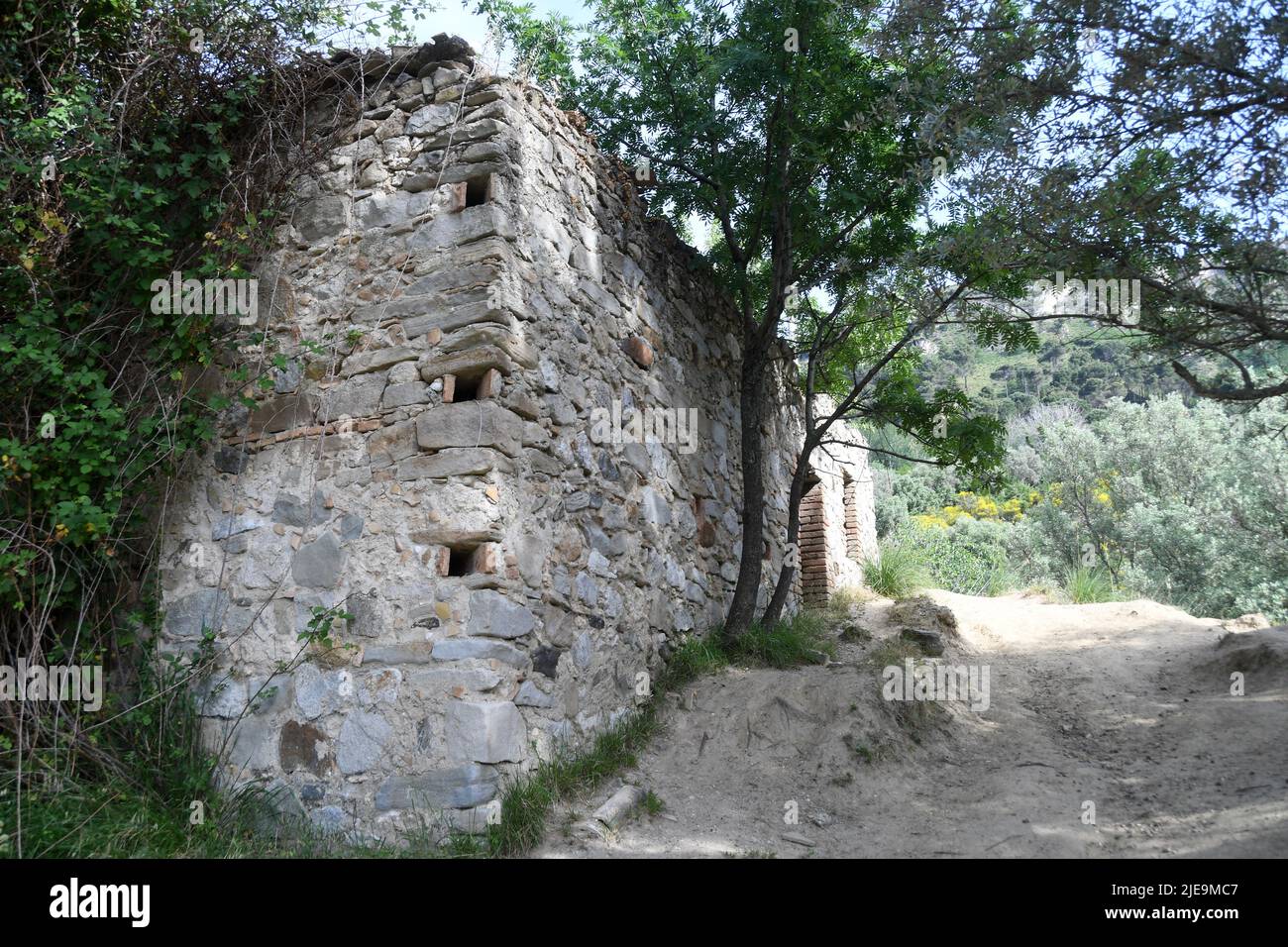 Perlupo Reggio Calabria - ruines anciennes Banque D'Images