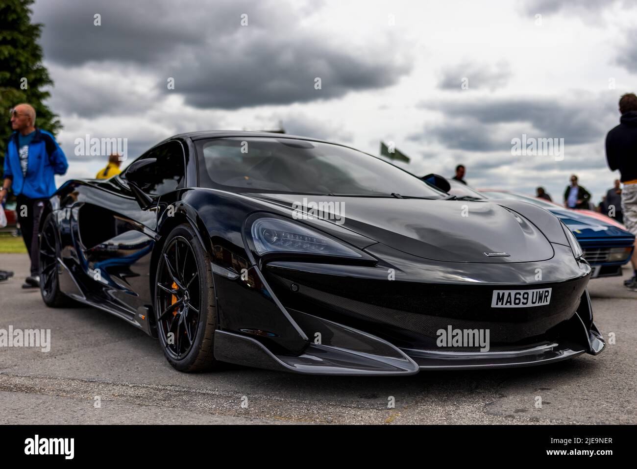 2019 McLaren 600LT ‘M A69 UWR’ exposées au Bicester Scramble le 19th juin 2022 Banque D'Images