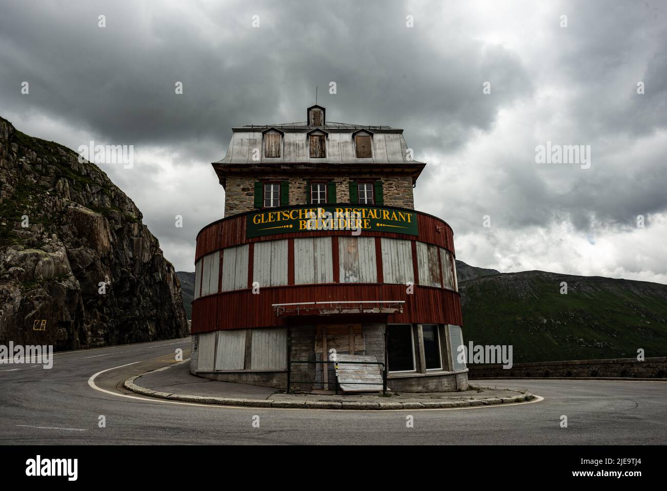 Hotel Belvedere Banque D'Images