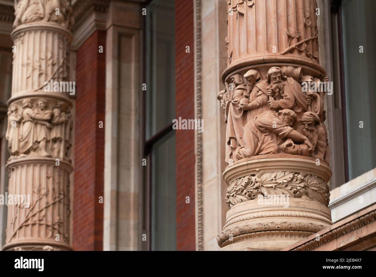 Victoria and Albert Museum, Exhibition Road, South Kensington, Londres, Angleterre Banque D'Images