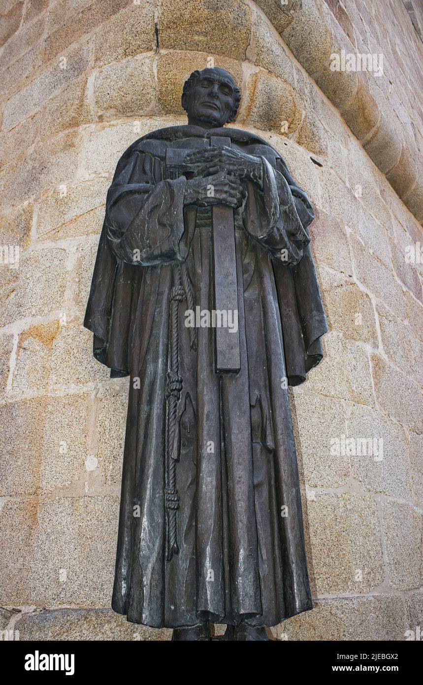 La vieille ville de Caceres est le centre le plus important de l'architecture civile et religieuse pour le style de la Renaissance espagnole Banque D'Images