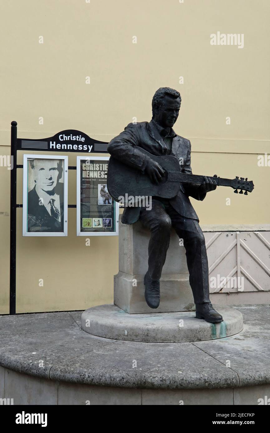 Christie Hennessy monument à Tralee dans le comté de Kerry Banque D'Images