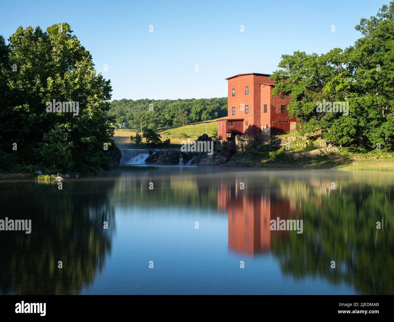 Édifice Dillard Mill Banque D'Images