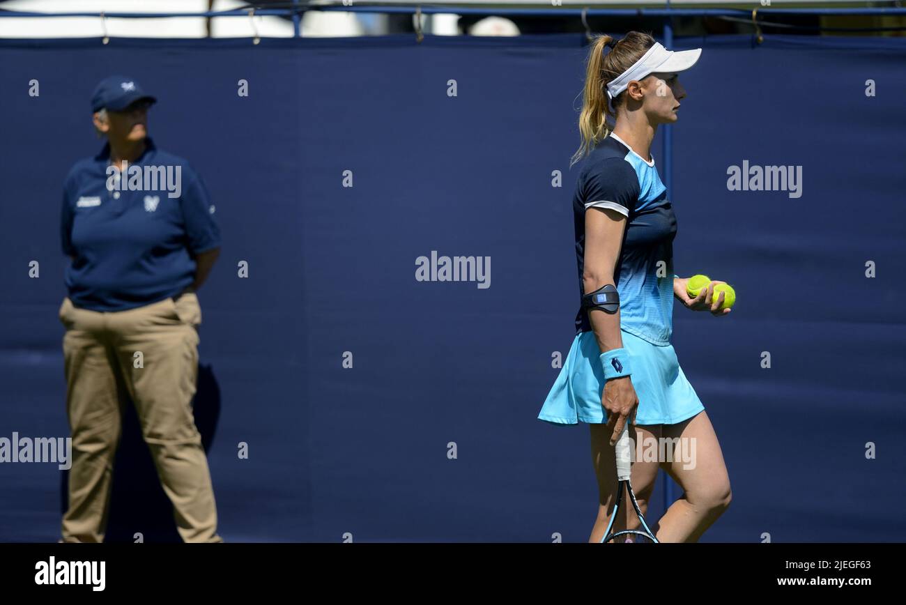 LESIA Tsurenko (Ukraine) jouant au Rothesay International, Devonshire Park, Eastbourne, 20th juin 2022 Banque D'Images