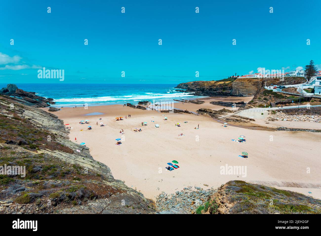 Cabo Sao Vicente, Sagres, Portugal. Farol do Cabo Sao Vicente (construit en octobre 1851) Cabo de Sao Vicente est la pointe sud-ouest de l'Europe, Sagres, Banque D'Images