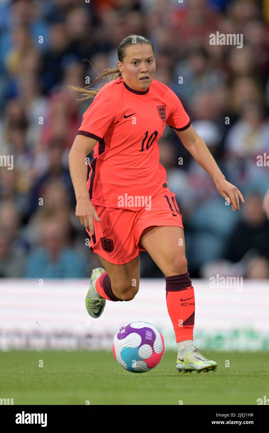 LEEDS - Fran Kirby de l'Angleterre femmes pendant l'Angleterre femmes amical international au stade d'Elland Road sur 24 juin 2022 à Leeds, Royaume-Uni. ANP GERRIT VAN COLOGNE Banque D'Images