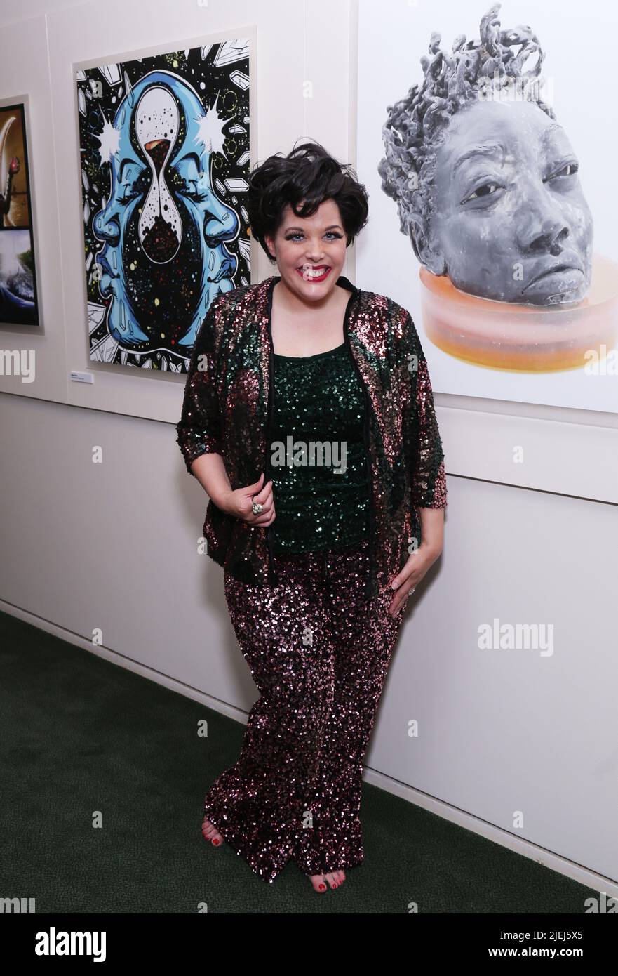 New York, NY, États-Unis. 25th juin 2022. Debbie Wileman se présentant dans son concert d'une femme: Joyeux anniversaire 100th Judy Garland avec Debbie Wileman, tenue au Zankel Hall de Carnegie Hall, sur 25 juin 2022, à New York. Crédit : Joseph Marzullo/Media Punch/Alay Live News Banque D'Images