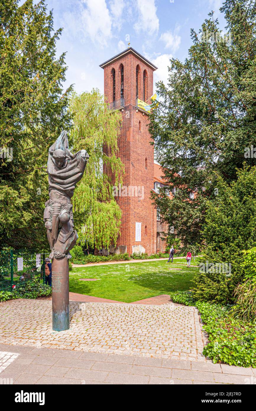 Ancien monastère franciscain de Kiel, Schleswig-Holstein, Allemagne Banque D'Images