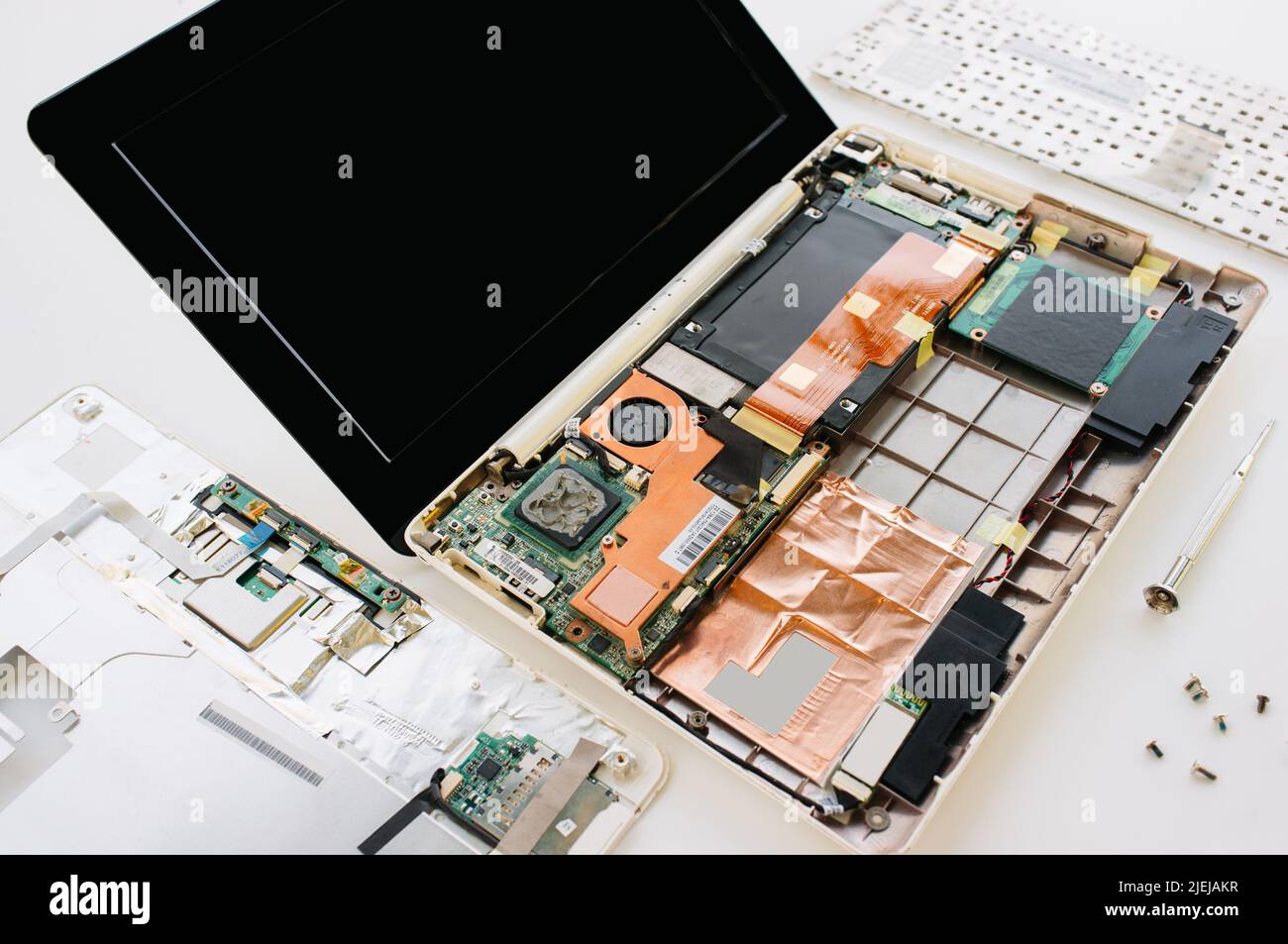 réparation de l'ordinateur portable (pc, ordinateur portable) Banque D'Images