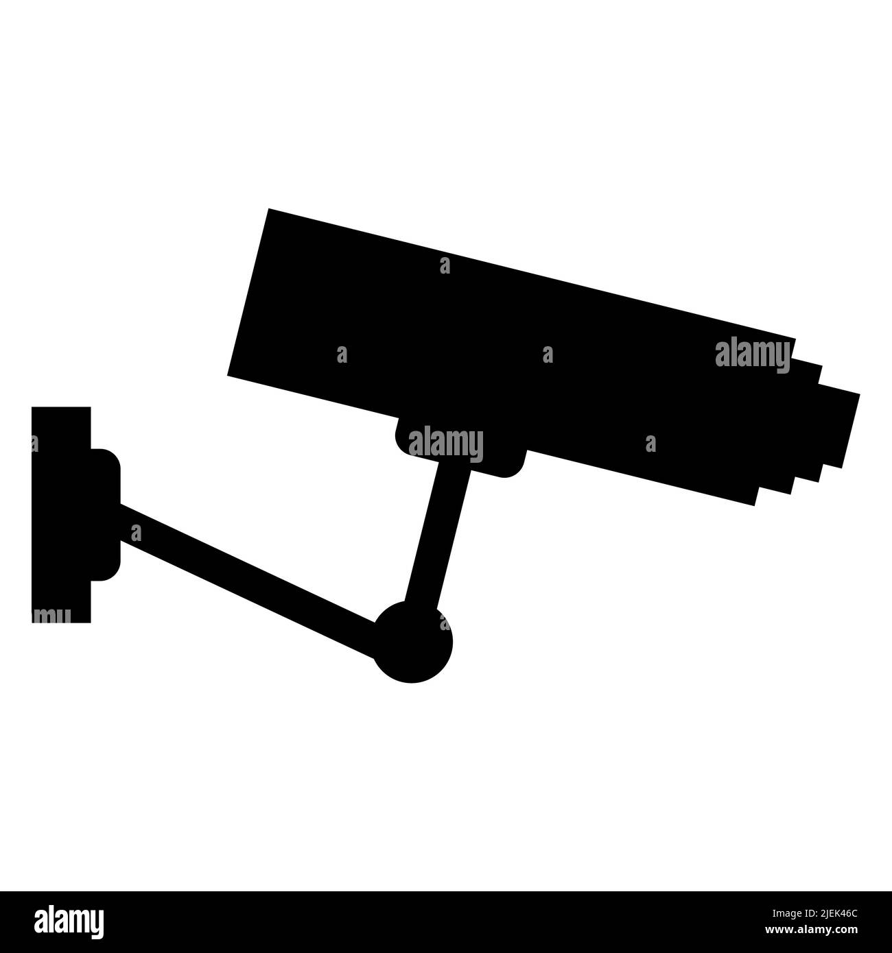 Icône de vidéosurveillance.caméra CCTV. Illustration de Vecteur