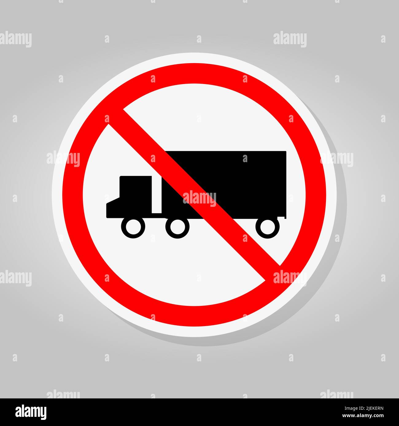 Symbole d'interdiction du chariot isoler sur fond blanc, illustration vectorielle Illustration de Vecteur