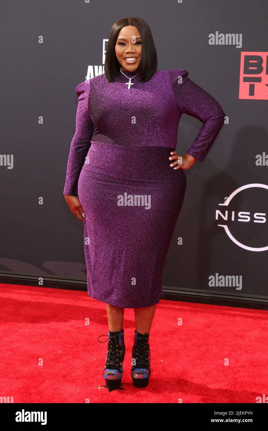 Los Angeles, Californie. 26th juin 2022. Kelly Price at arrivages for BET Awards - partie 1, Microsoft Theatre, Los Angeles, CA 26 juin 2022. Crédit : Priscilla Grant/Everett Collection/Alay Live News Banque D'Images