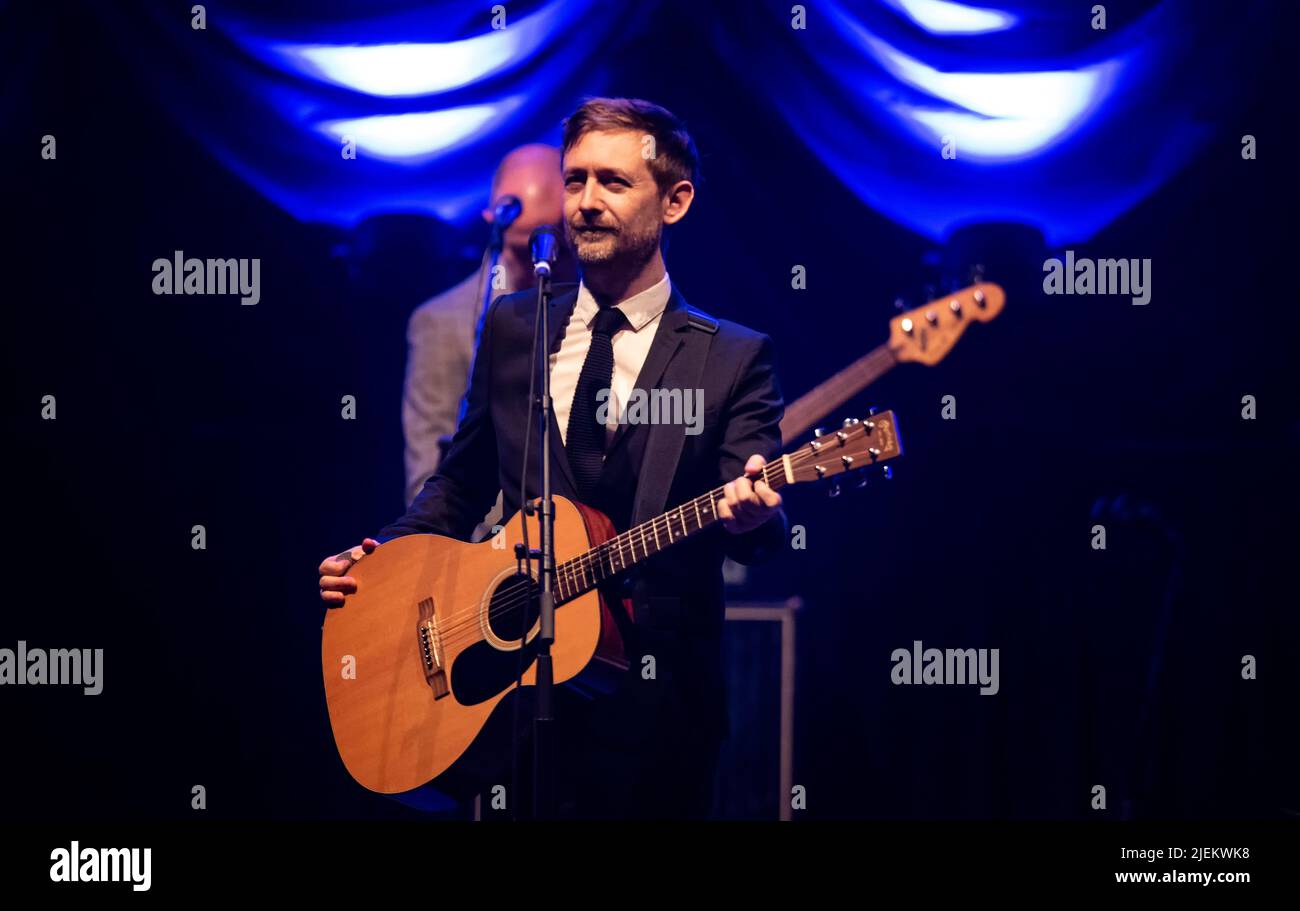 The Divine Comedy au Philharmonic Hall Liverpool Banque D'Images