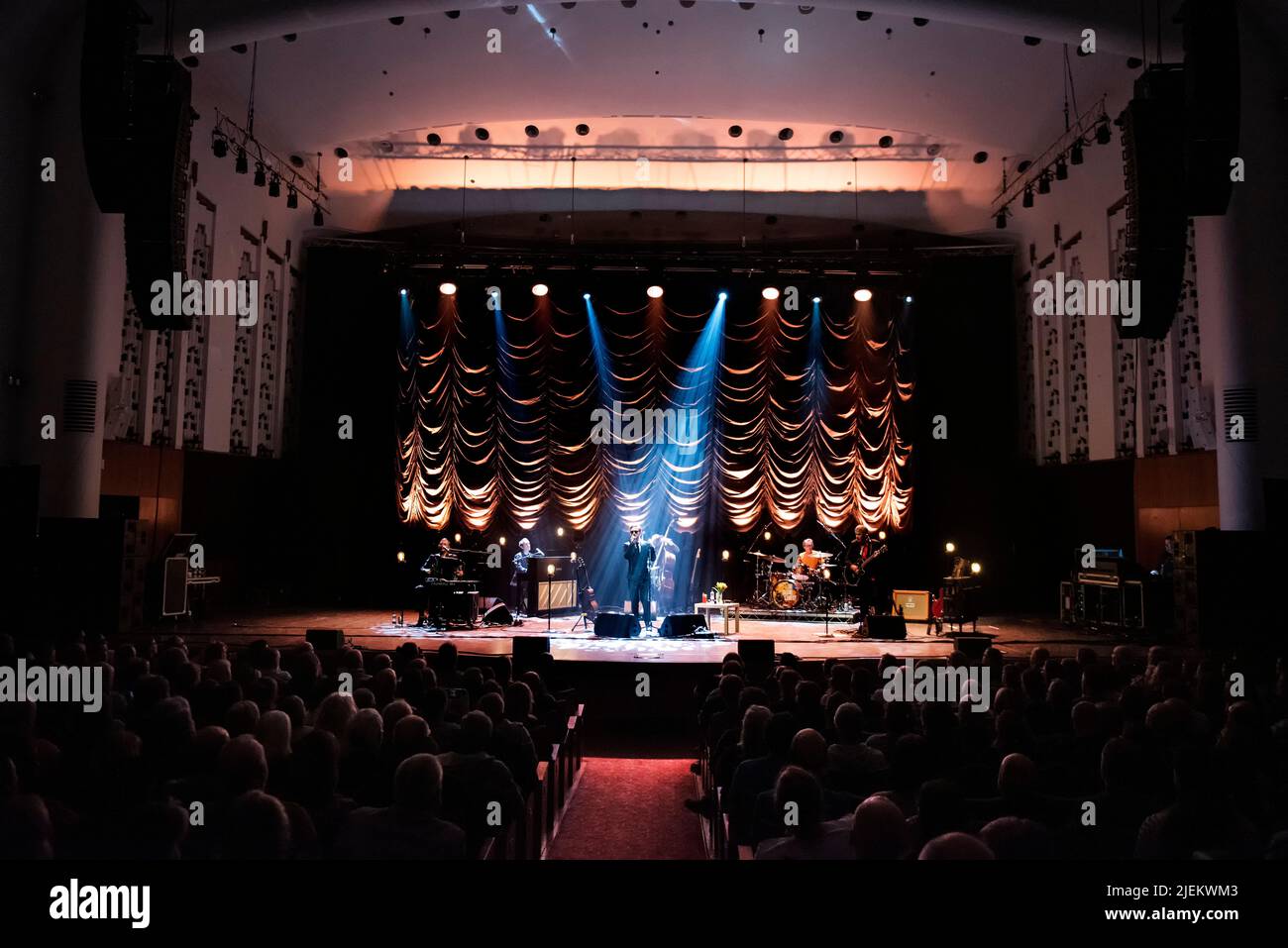The Divine Comedy au Philharmonic Hall Liverpool Banque D'Images