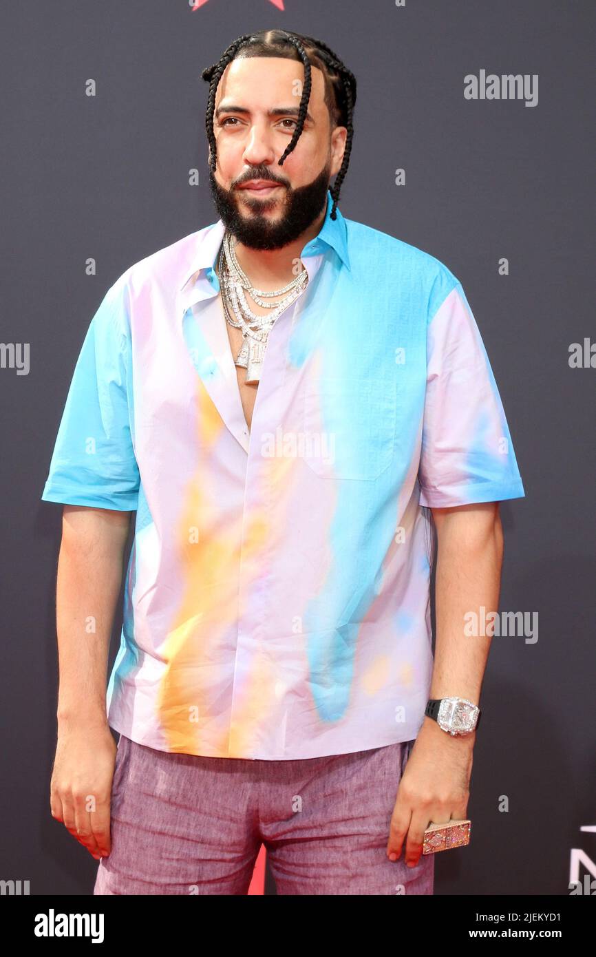 Los Angeles, États-Unis. 26th juin 2022. Le Montana français aux arrivées des BET Awards 2022 au Microsoft Theatre sur 26 juin 2022 à Los Angeles, CA (photo de Katrina Jordan/Sipa USA) crédit: SIPA USA/Alay Live News Banque D'Images