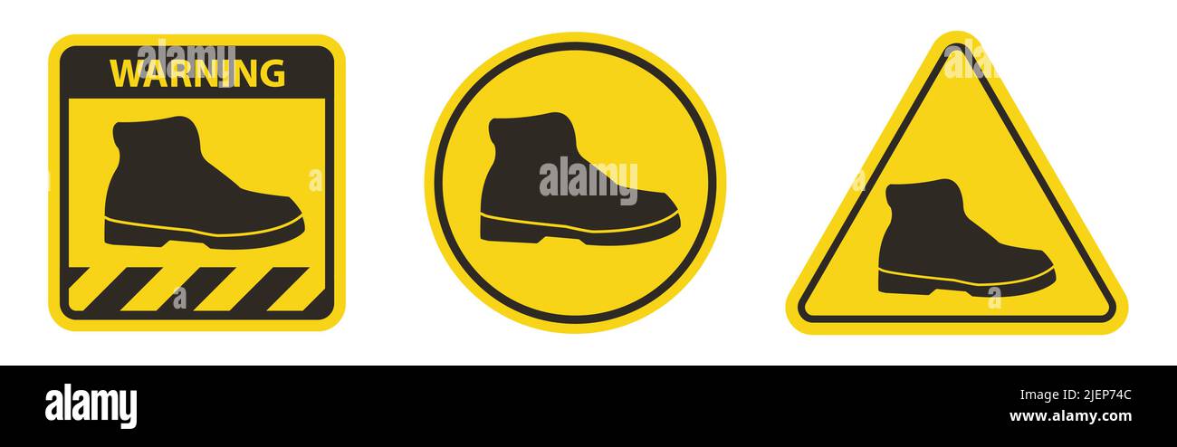 Enlever les chaussures Banque d'images vectorielles - Alamy