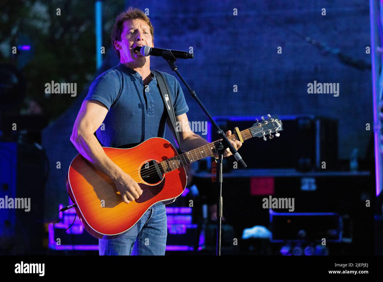 Anfiteatro del Vittoriale Italie 27 juin 2022 James Blunt - Gardone Riviera Lac de garde - vivre à Brescia © Andrea Ripamonti / Alay Banque D'Images