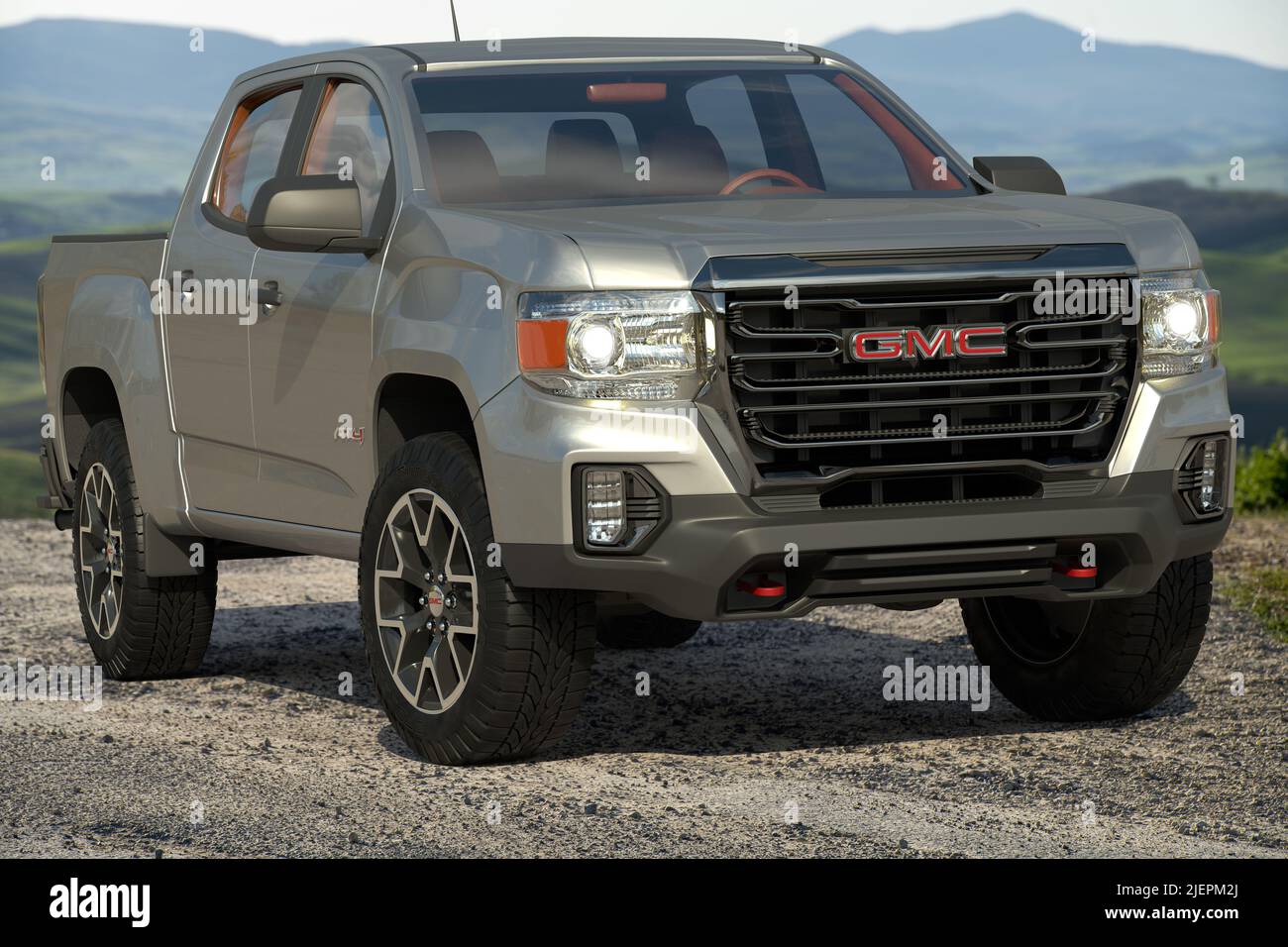 Canyon Denali de GMC à cabine multiplace Banque D'Images