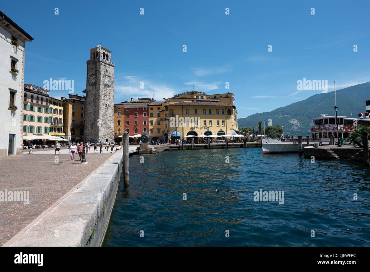 Lago di Garda, Vénétie, Italie Banque D'Images