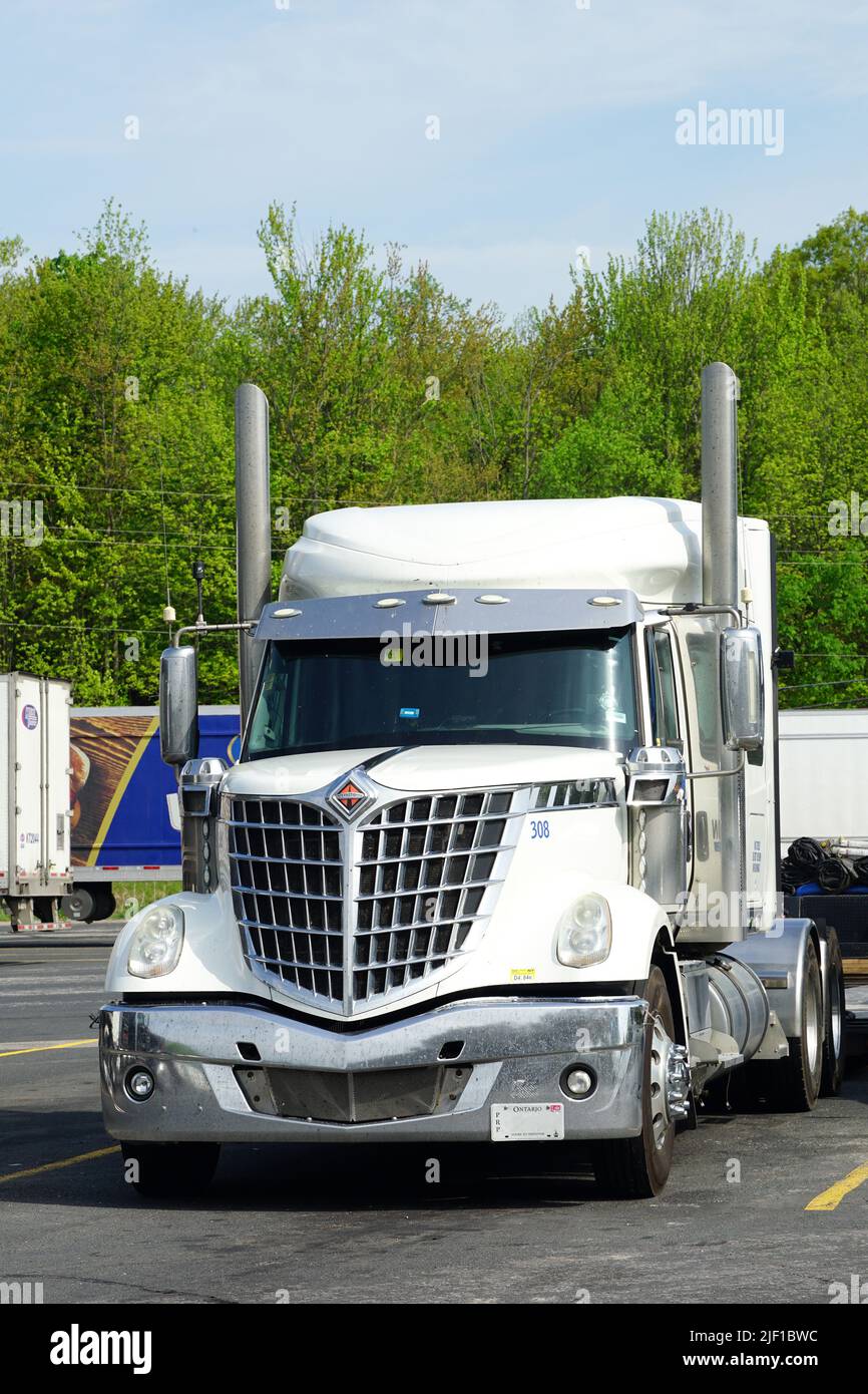 International Truck (Navistar International Corporation est une société de portefeuille américaine), Canada, Amérique du Nord Banque D'Images