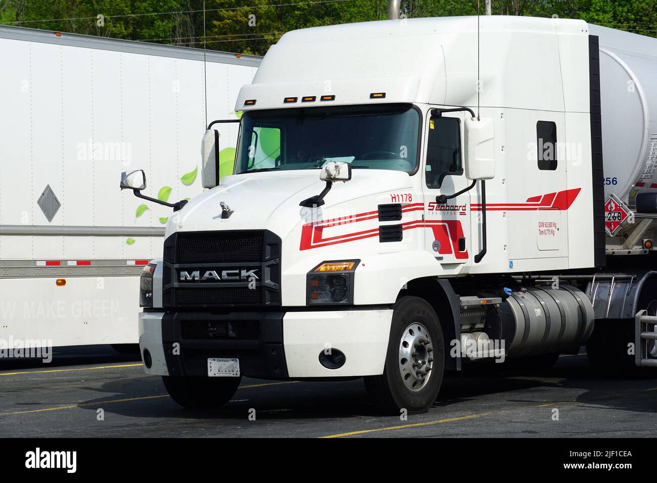 Mack Truck (est une société américaine de fabrication de camions), Canada, Amérique du Nord Banque D'Images