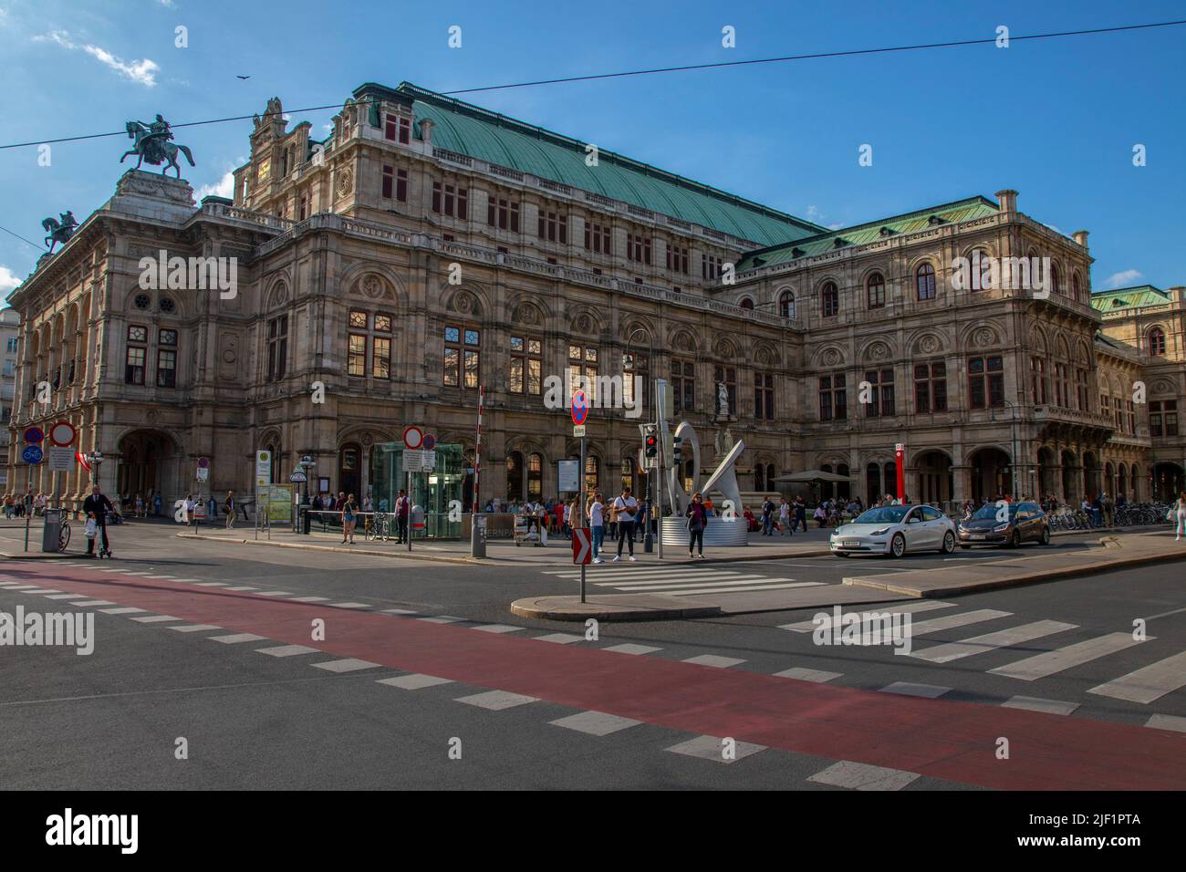 L'Opéra d'Etat de Vienne est un opéra et une compagnie d'opéra basée à Vienne, en Autriche. Banque D'Images