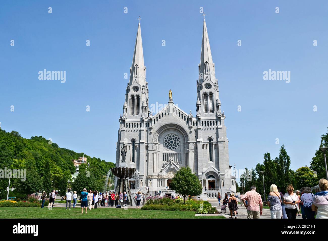 Basilique de sainte anne de beaupre Banque de photographies et d’images