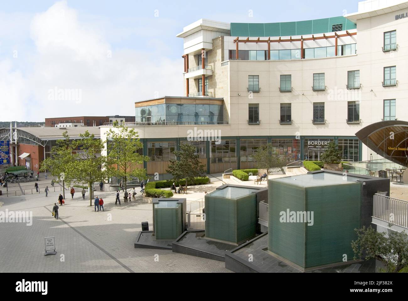 Le centre commercial Bull Ring de Birmingham, Royaume-Uni, Angleterre Banque D'Images