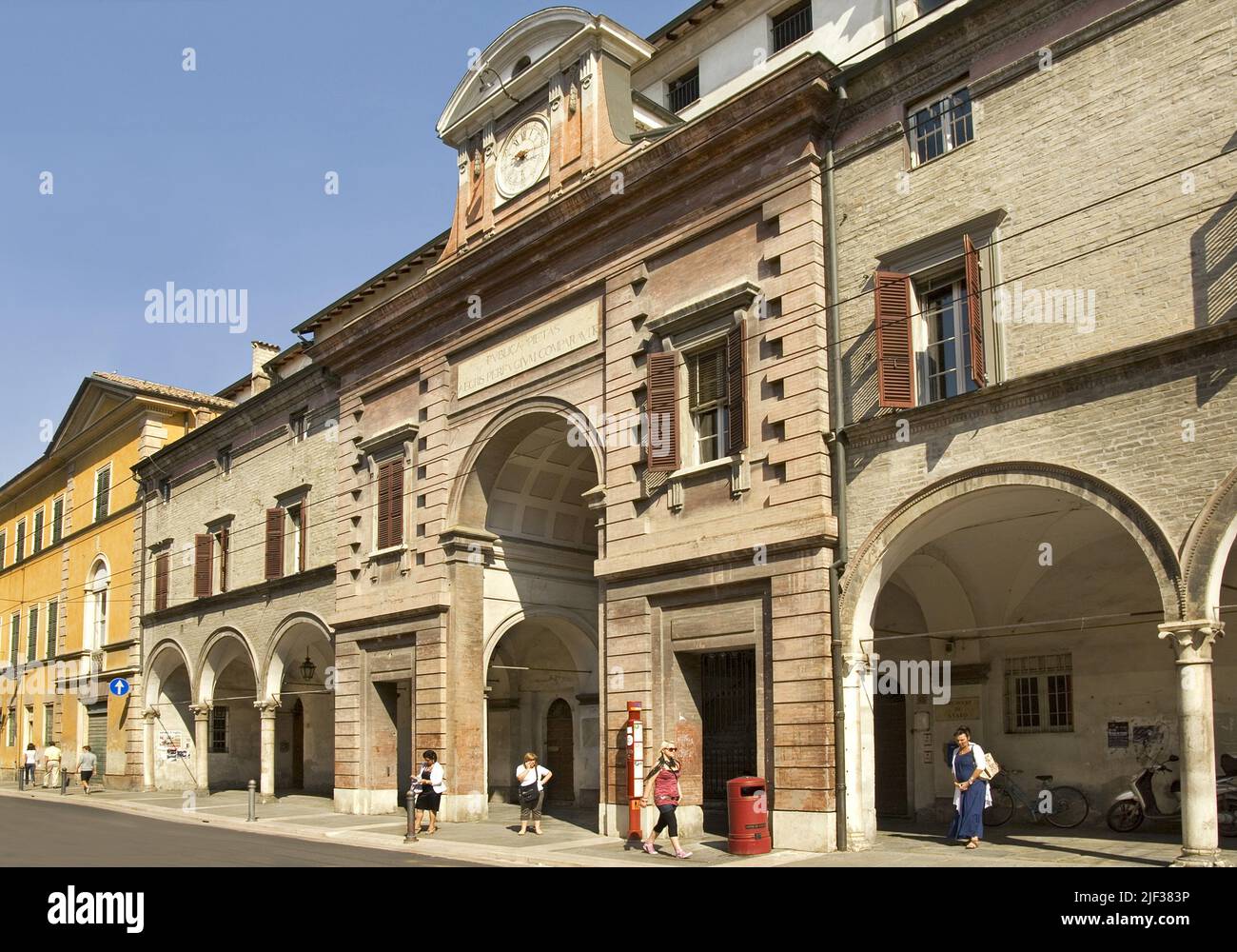 Hôpital historique Ospedale Vecchio à Parme, Italie, Émilie-Romagne Banque D'Images
