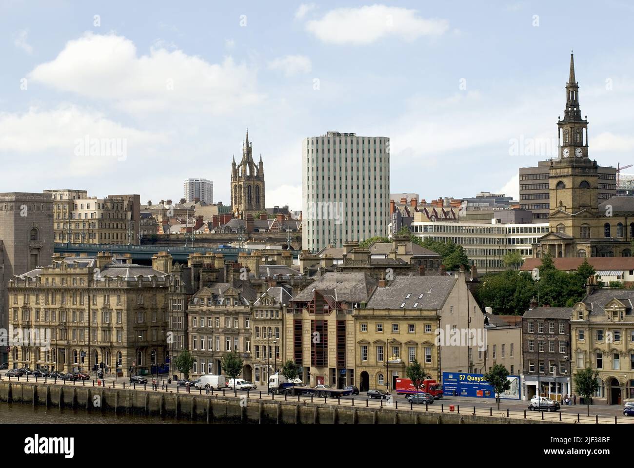 Centre ville de Newcastle upon Tyne, Royaume-Uni, Angleterre Banque D'Images