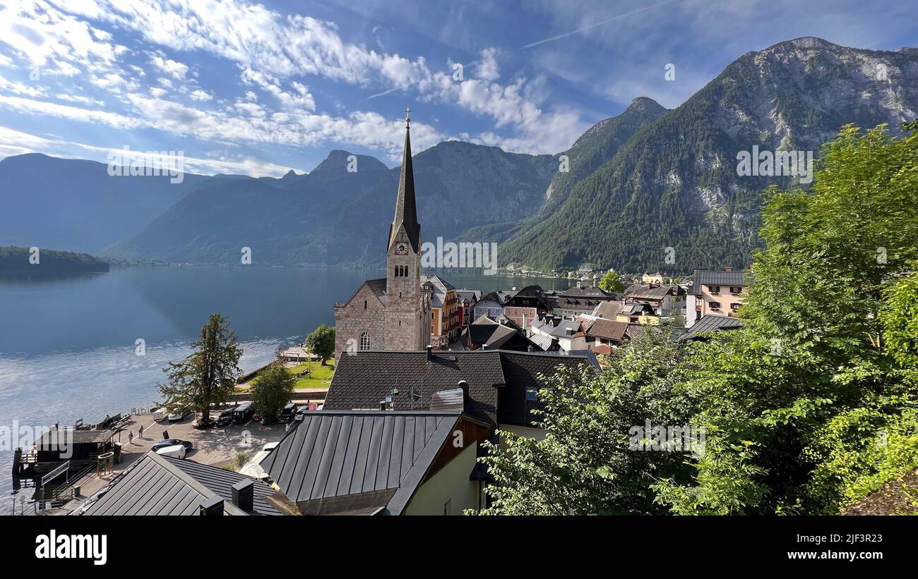 Hallstatt Autriche Banque D'Images