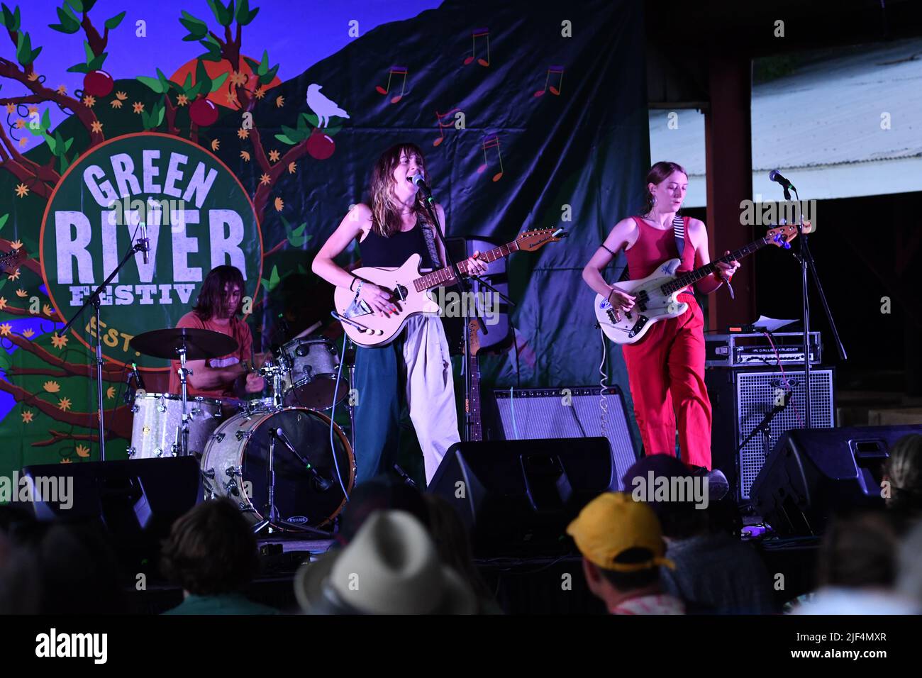 Pruneaux au Green River Festival Banque D'Images
